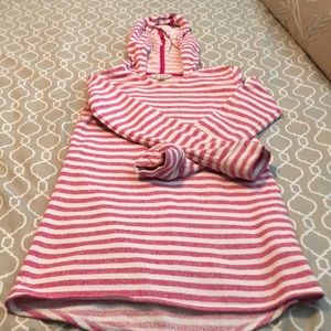 Girls terry swim cover